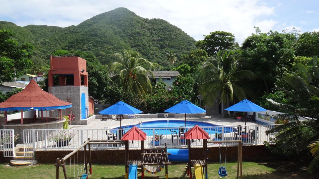 Hotel Posada del Mar Fresh Water Bay Exterior foto